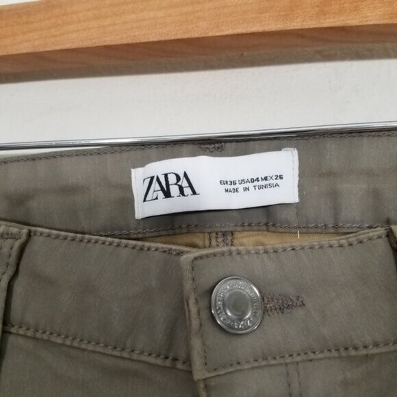 Zara Skinny Pants Stretch Size 4 - Picture 3 of 5